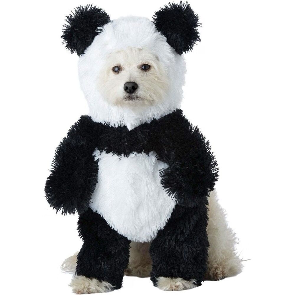 California Costumes Panda Bear Pooch Plush Pets Dogs Halloween Costume Small